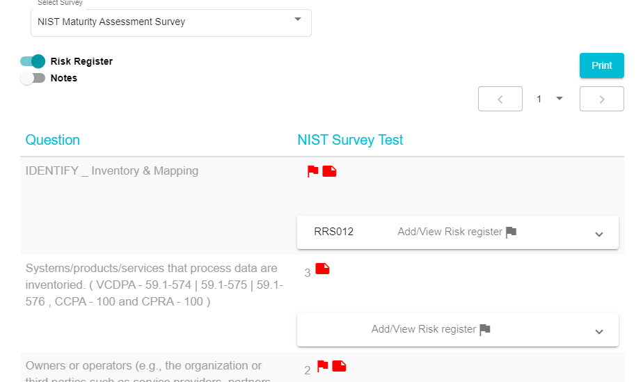 A screenshot of a survey Description automatically generated